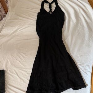 Elegant Black Sleeveless Dress